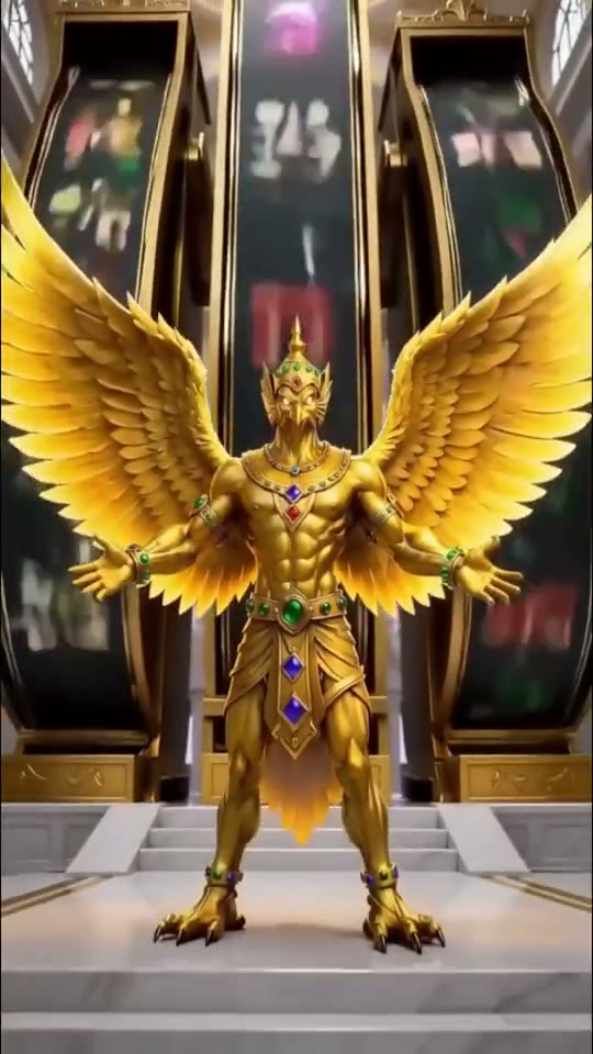 Fortune Gems Garuda အင်္ဂါရပ်၏ ဂိမ်းမျက်နှာပြင်